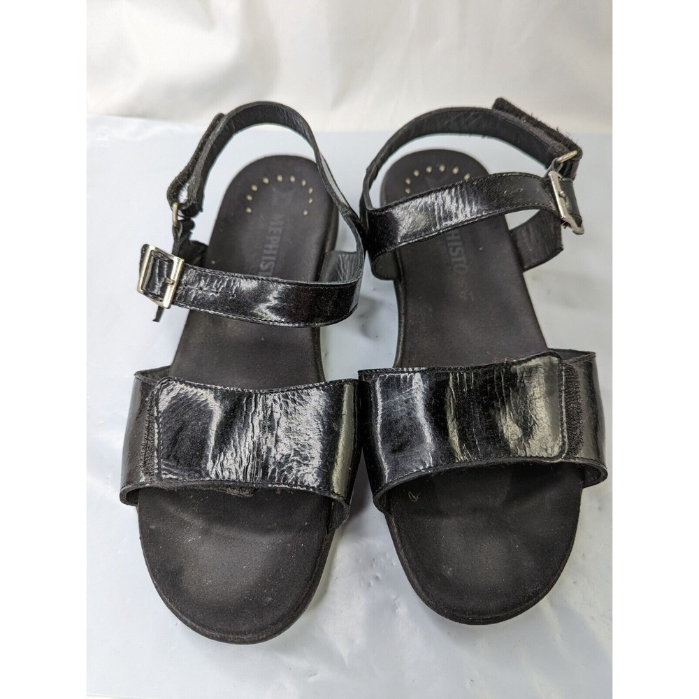 Mephisto Black Sandals Womens‎ Sz 41